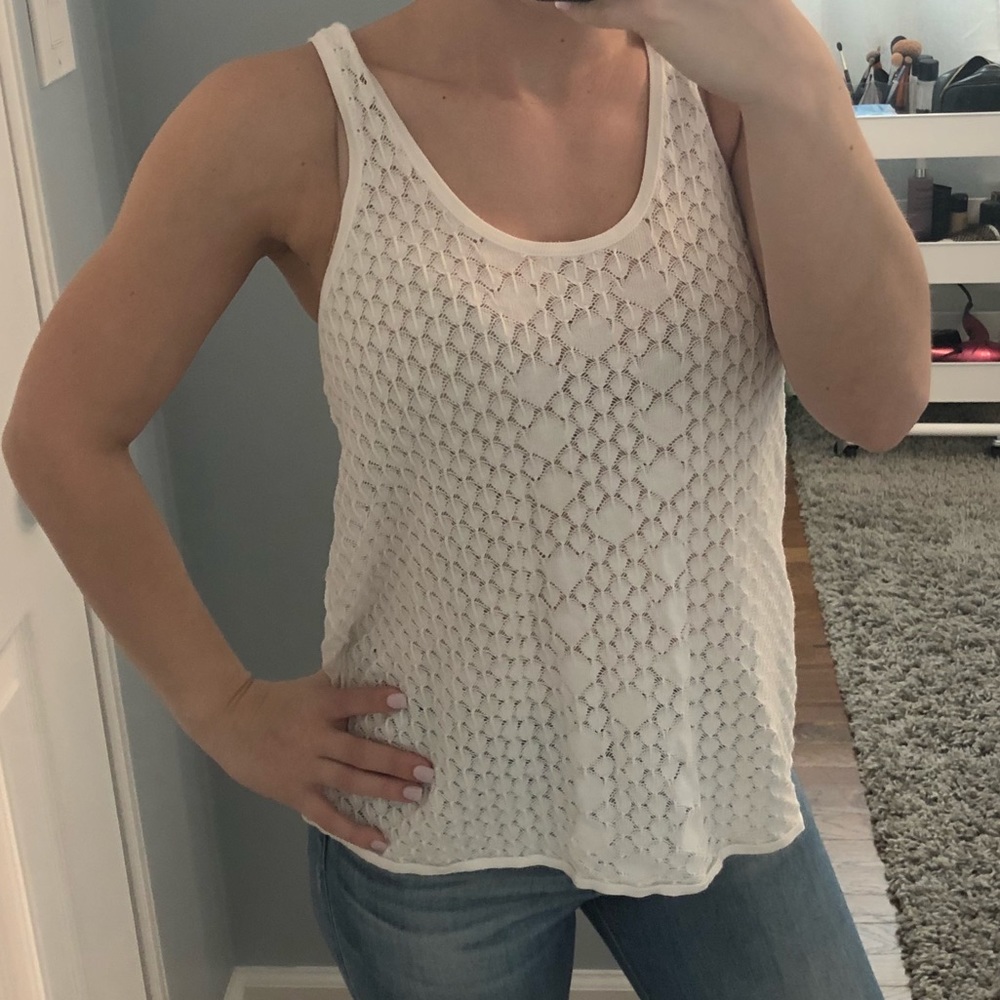 Free People Crochet Tank Top
